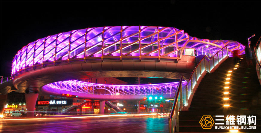 滕州之眼——滕州首座環形天橋