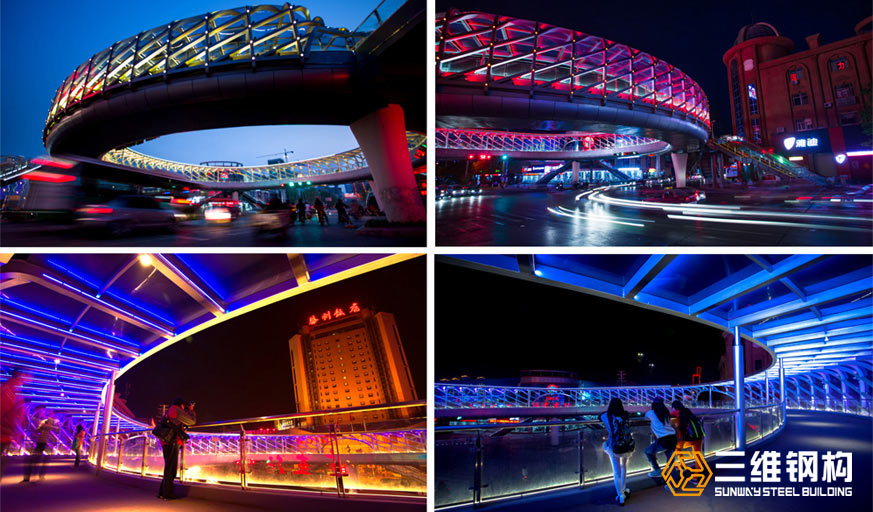 滕州之眼——滕州首座環形天橋