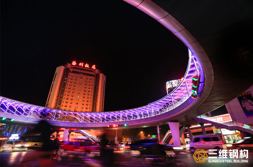 滕州之眼——滕州首座環形天橋