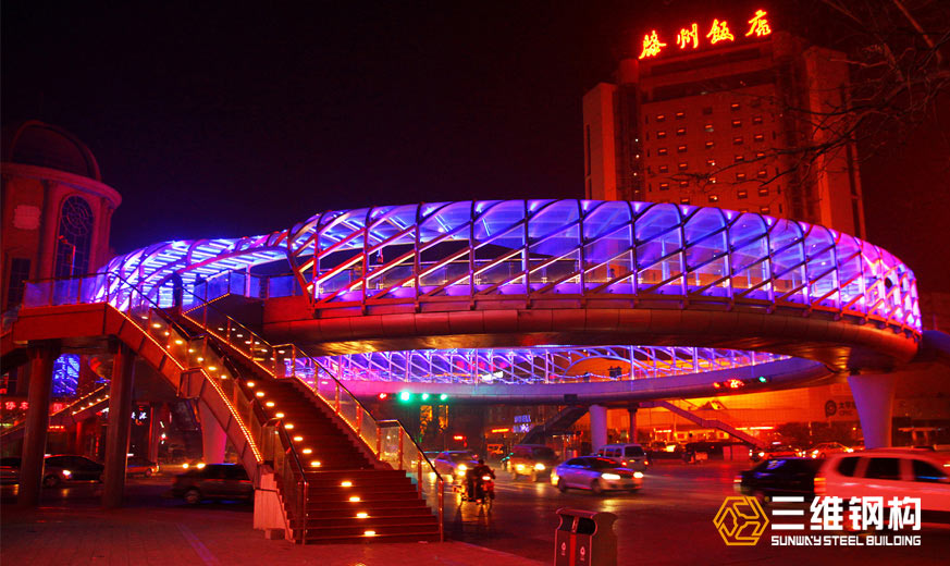 滕州之眼——滕州首座環形天橋