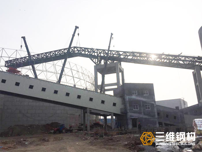 三維鋼結構施工