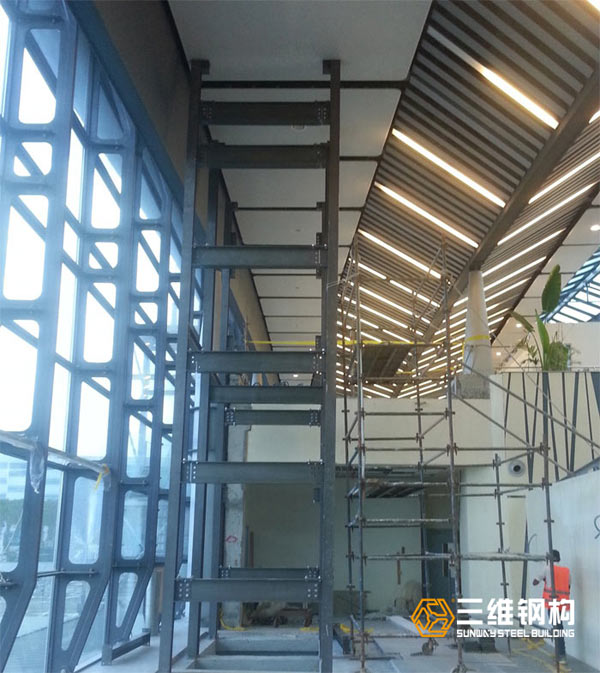 毛里求斯電梯井安裝現場