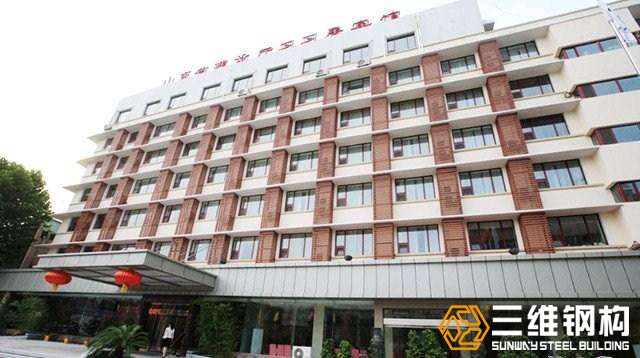 省建設廳鋼結構多高層辦公樓工程運營圖