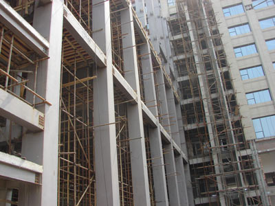 濟南空軍招待所鋼結構改建工程