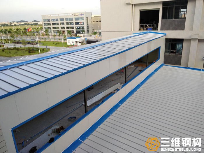 鋼結構連廊施工加工