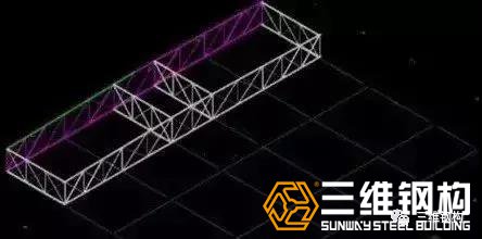 鋼結構工程單品主桁架安裝