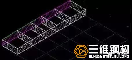 鋼結構工程單品主桁架安裝