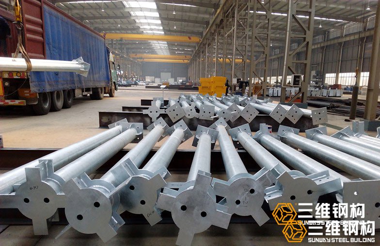 鋼結構熱浸鋅處理