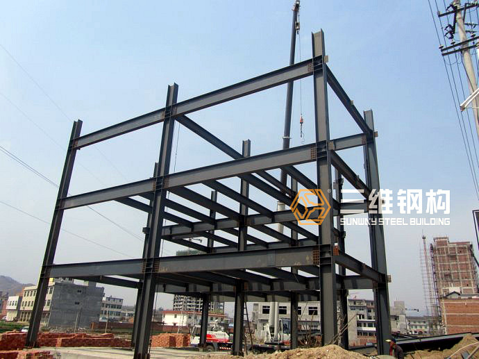 滕州工人醫院病房樓鋼結構建筑改擴建項目